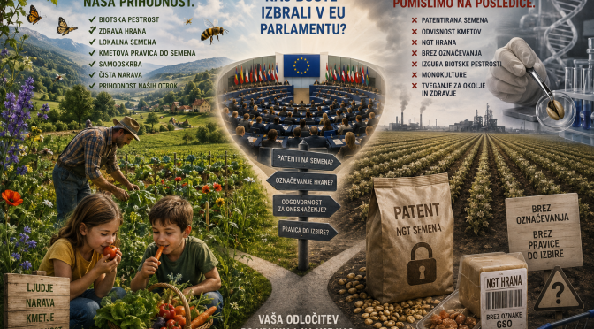 Pomembno odločanje v Evropskem parlamentu o prihodnosti prehranske varnosti